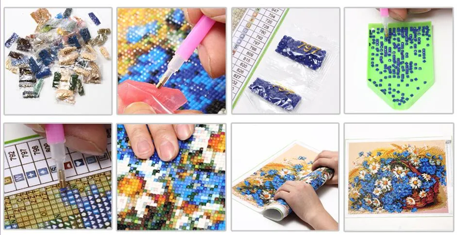 Peach Wolf Face 5D DIY Cheap Diamond Painting Kits Kit With Rhinestones  Perfect For Room Decoration And Cross Stitch YZ100 From Luzhenbao524,  $12.59