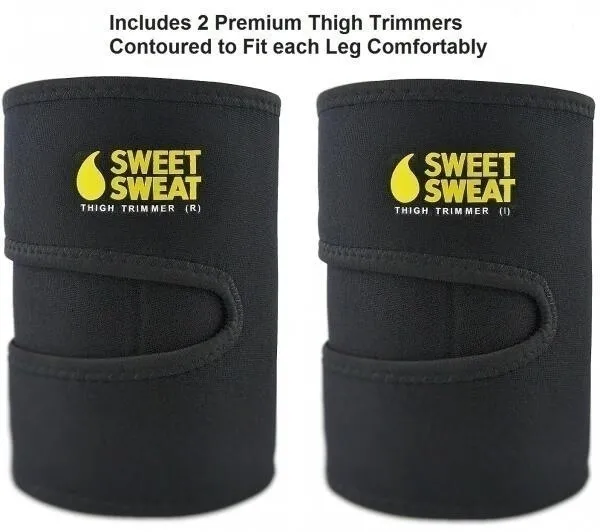 Ein Paar Sweet Sweat Premium-Oberschenkeltrimmer