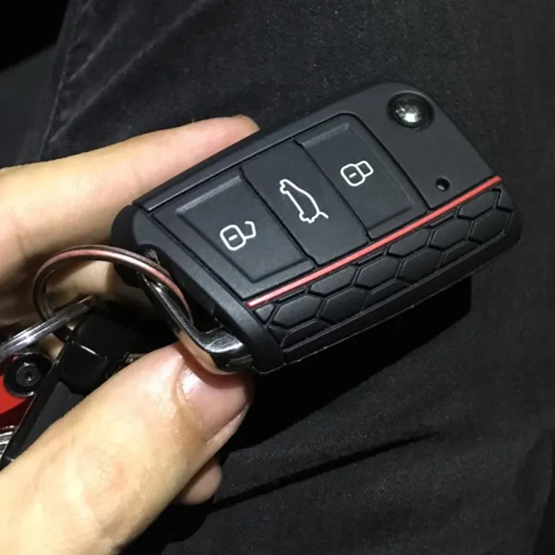 Autoschlüssel Hülle VW, AUDI, VW Golf 7 Schlüsselhülle, Schlüsselbox