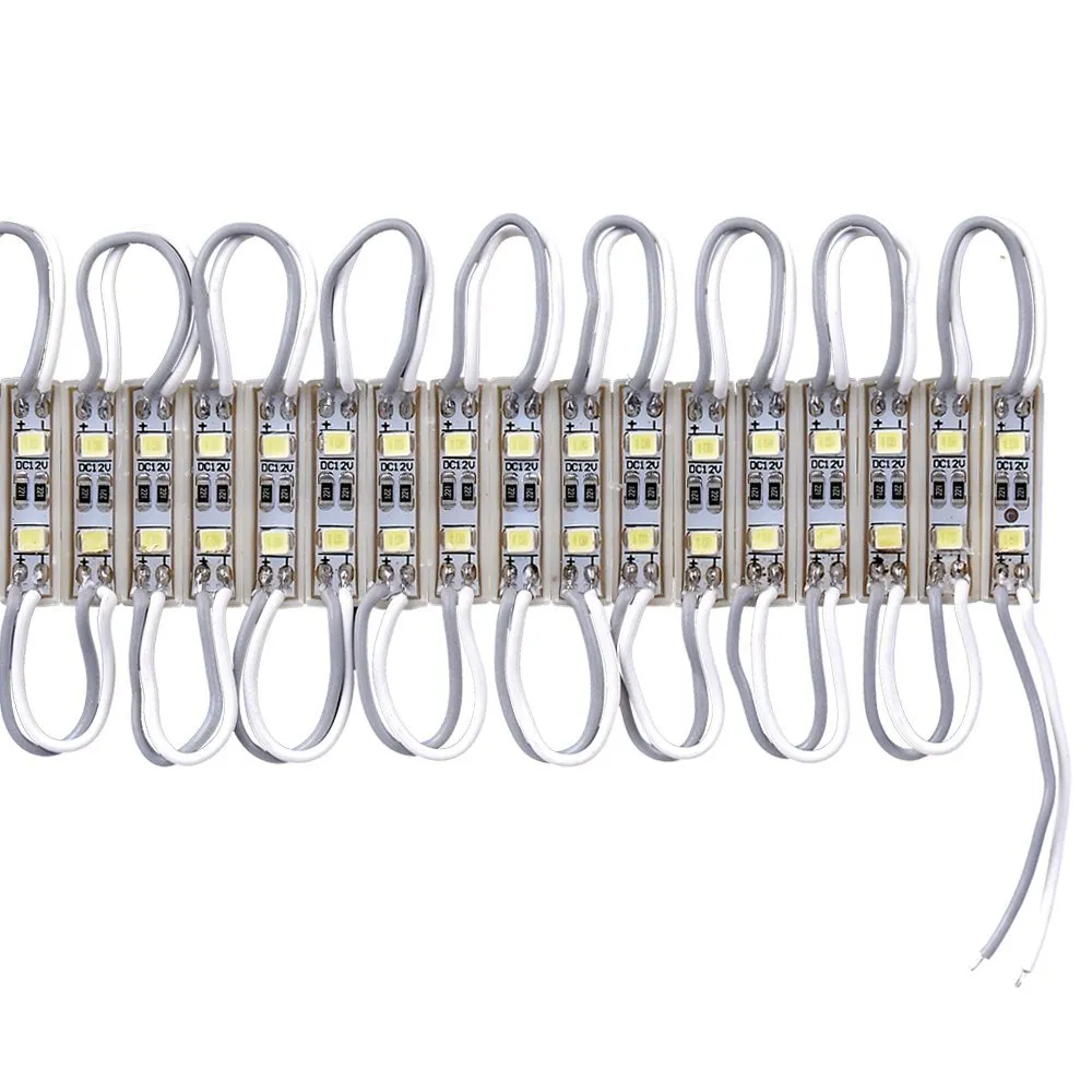 Módulos LED SMD 2835 2leds tamanho pequeno mini 2607mm dc12v ip65 impermeável para letra de canal