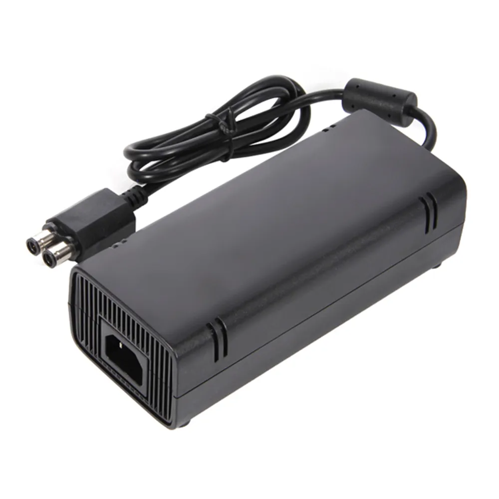 X-360-Slim EU US PLUG AC-adapter Netsnoer Oplader met kabel voor XBOX 360 Slim S Console DHL FEDEX UPS GRATIS VERZENDING