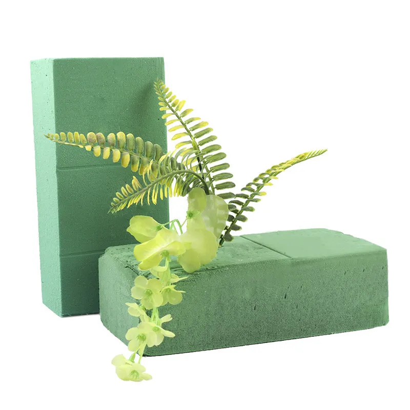 Floral Foam Blocks, Brick Flower Holder Florist Flower Styrofoam Green  Bricks Applied Dry Or Wet For Live Flowers Or Artificial Flower From  Nicedaily, $1.61