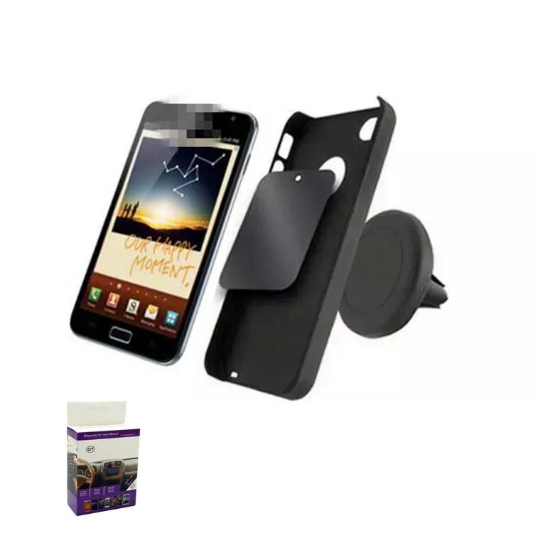 CZC04 Car Mount Air Vent Magnetic Universal Phone Holder One Step Mounting ,Reinforced Magnet, Easier Safer Driving pack well
