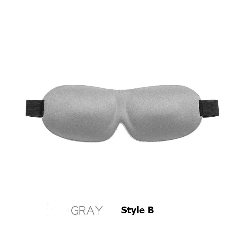 2 Styles 3D Sommeil Masque Naturel Masque Pour Les Yeux Sleeping Eyeshade Cover Shade Eye Patch Femmes Hommes Doux Portable Bandeau Voyage Eyepatch