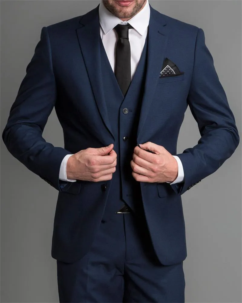 Men's Three Piece Suit Bespoke Tailoring Maroon Designer 3 Piece Slim –  SAINLY