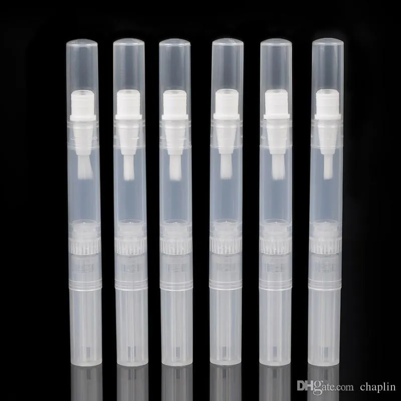 3ML/3G Transparent Twist Pen/Empty Lip Gloss Pen Eyelash Growth Liquid Tube Cosmetic Container