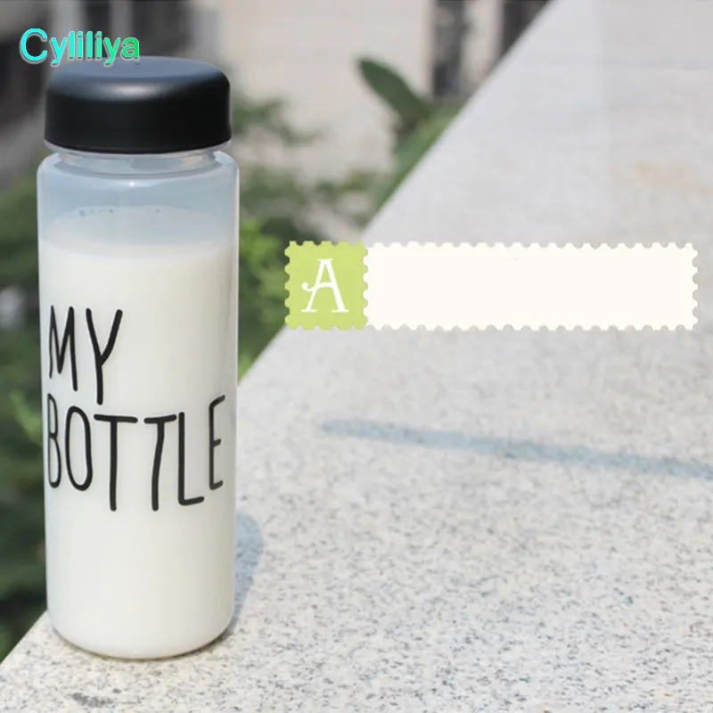 Hot Wholesale My bottle water Bottle Korea Style New Design Today Special Plastic Sports Water Bottles Drinkware With Bag Retail Package