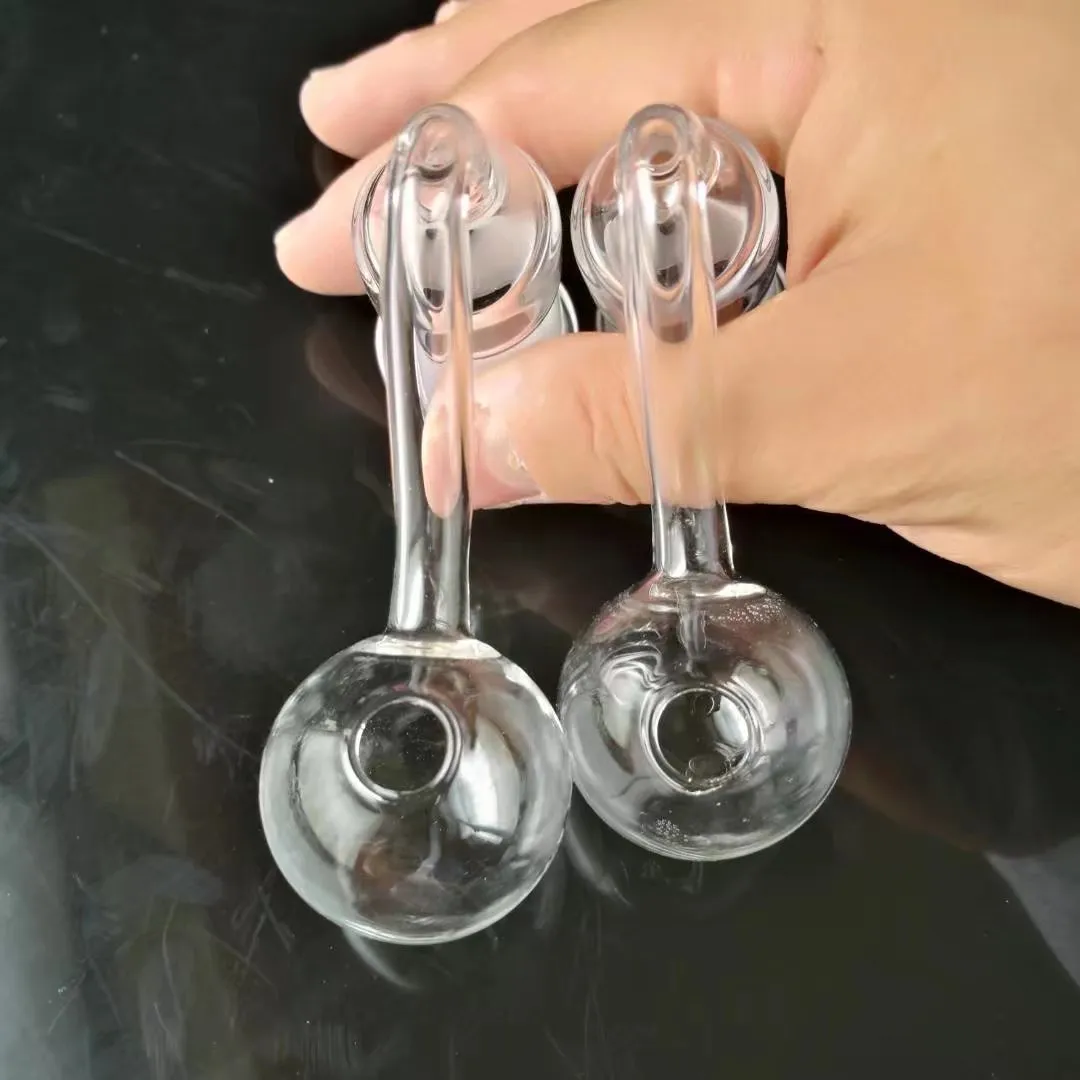 Transparent 14mm18mm Big Pot Gros Bongs Tuyaux De Brûleur À Huile Tuyaux D'eau En Verre Rigs Fumer