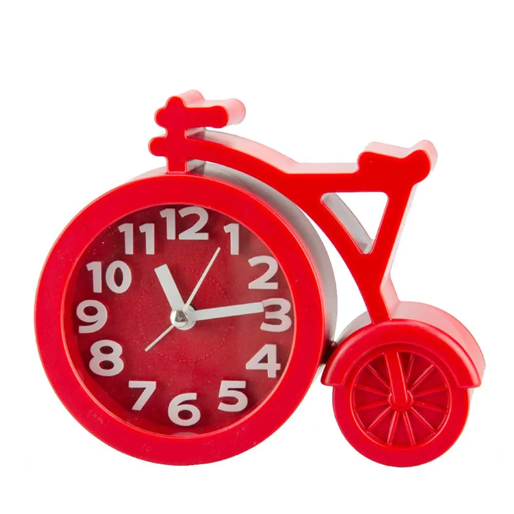 1 Uds. Mini Reloj Despertador Silencioso, Relojes De Bicicleta, Batería,  Mesita De Noche, Decoración De Escritorio, Regalo 6 Opciones De Color De  13,57 €