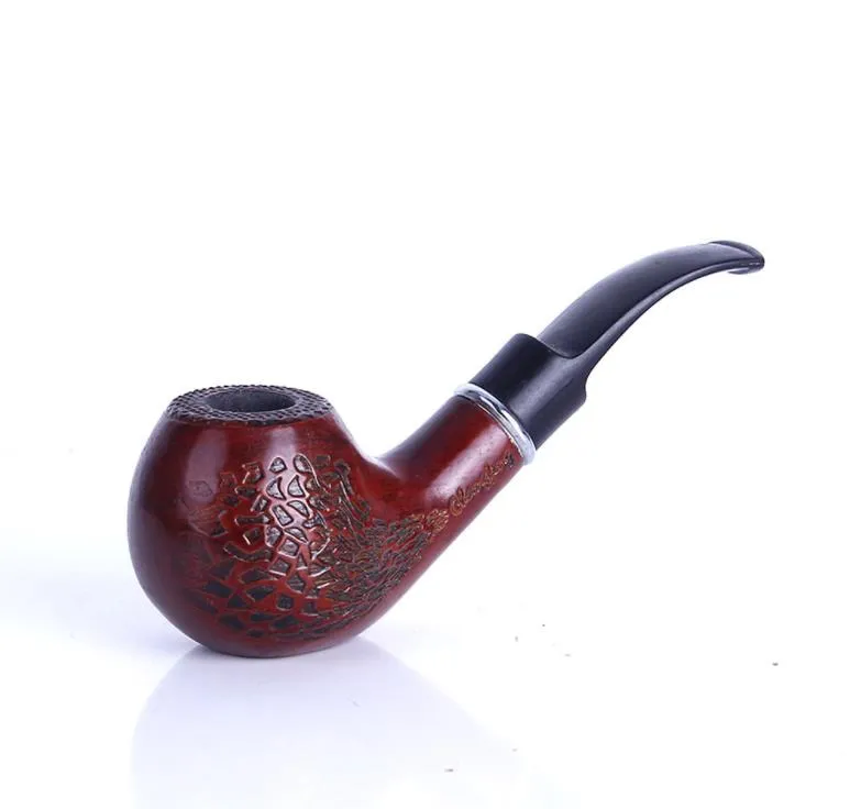 Hand carved men's high-end air pipe factory wholesale direct cigarette smoking pipe