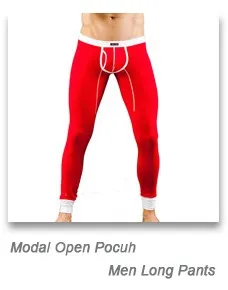 Mens Spandex Leggings, Open Crotch Thermal Underwear, Wangjiang
