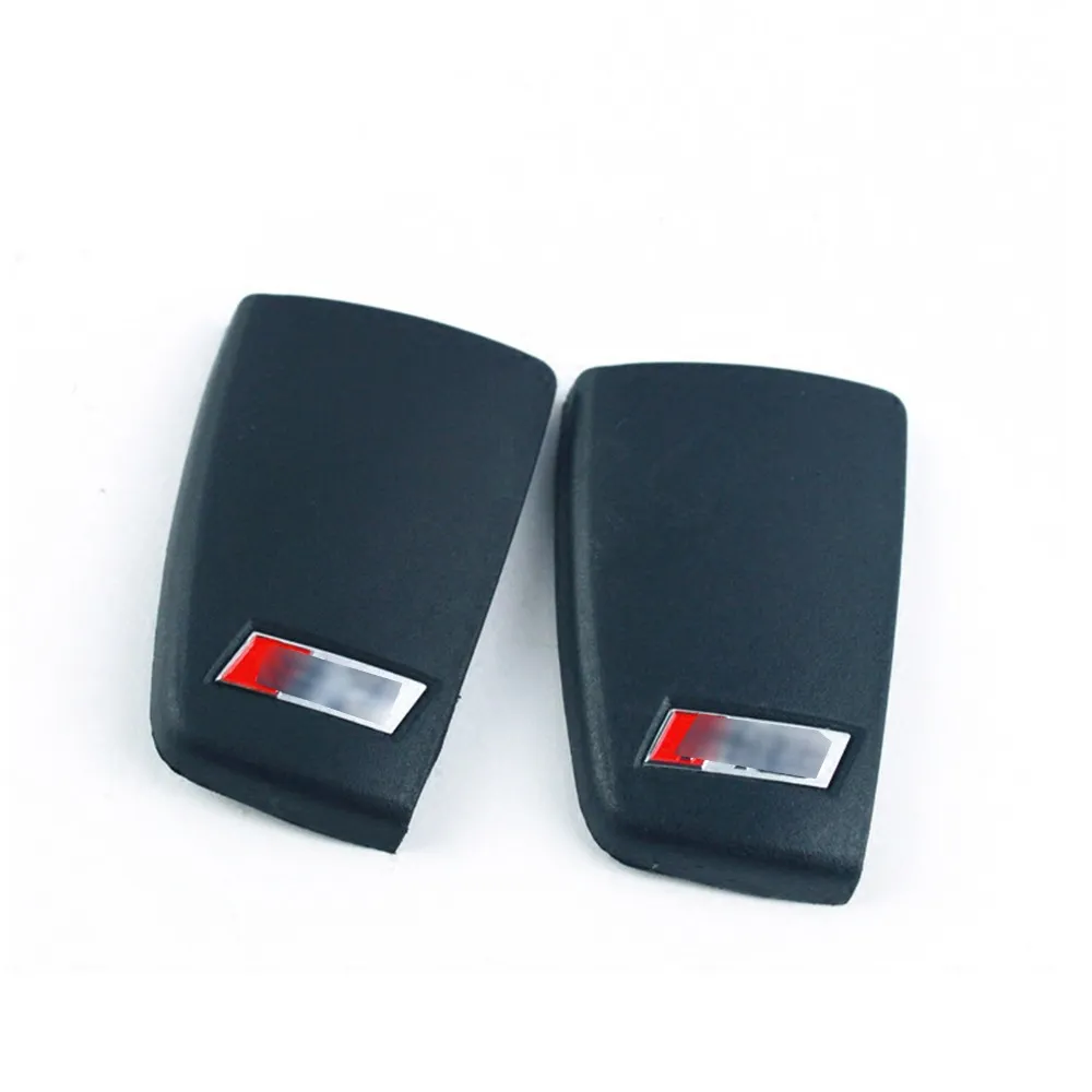 S3 RS logo key case back cover for Audi A3 S3 Q3 A6 L TT Q7 R8 Three-button car key modified key shell Sleeve