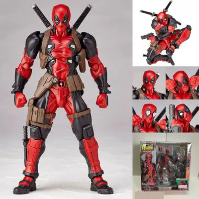 Marvel X Men Periphere Deadpool Action Figure 16 Cm Geändertes Gesicht  Persönliches Modell Puppendekoration Spielzeug Geschenk Puppe Von 21,59 €
