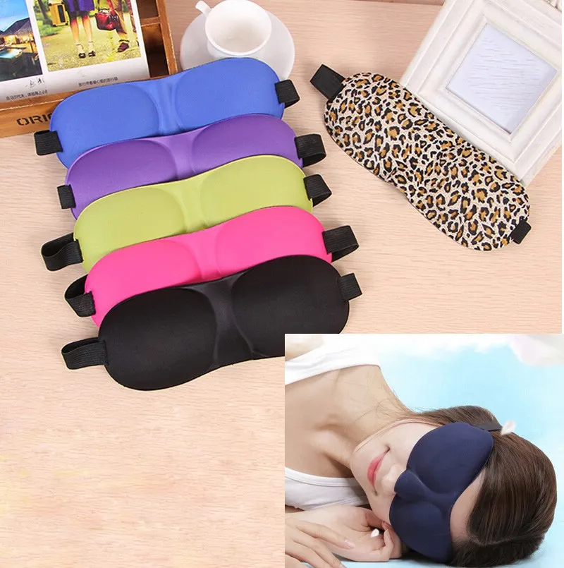 3D eye Sleeping Mask cotton Blindfold Soft Eye Shade Nap Cover Blindfold Sleeping sleep eyes masks 