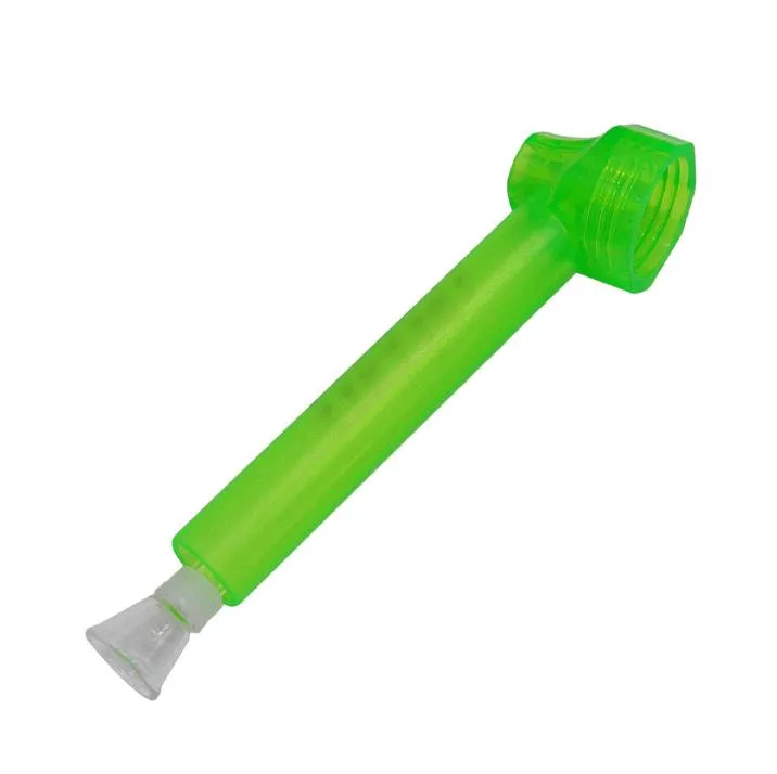 Nowa sprite plastikowa armatura rur do butelki, niski klucz, przenośna rura