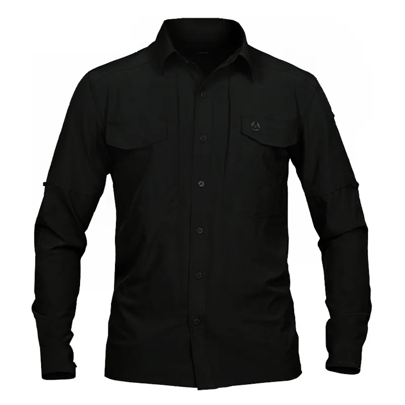  Men's Tactical Shirts Breathable Quick Dry Long Sleeve