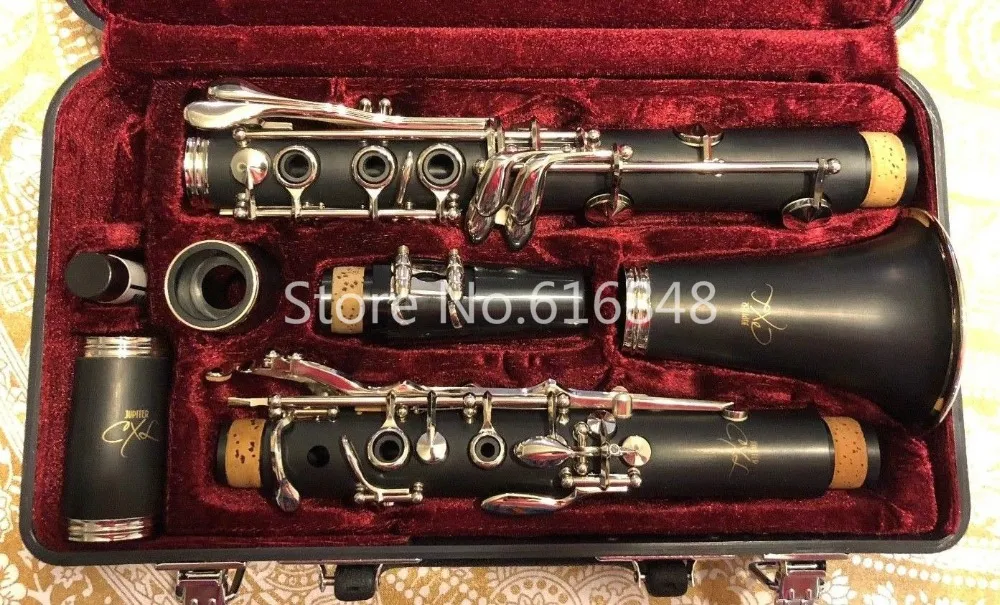 Jupiter CXL CC-60 NY Märke BB TUNE 17 Keys Clarinet B Flat Clarinet Professionellt högkvalitativt instrument med fodral Gratis frakt