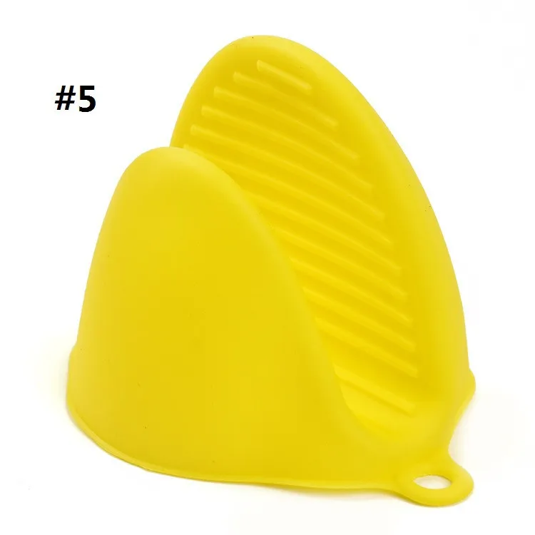 Silicone Ugnshandske Clip Cake Bakeware Värmebeständig glidande handklip Bekväm ugnsmikrovågsugn Mitt T3i0150