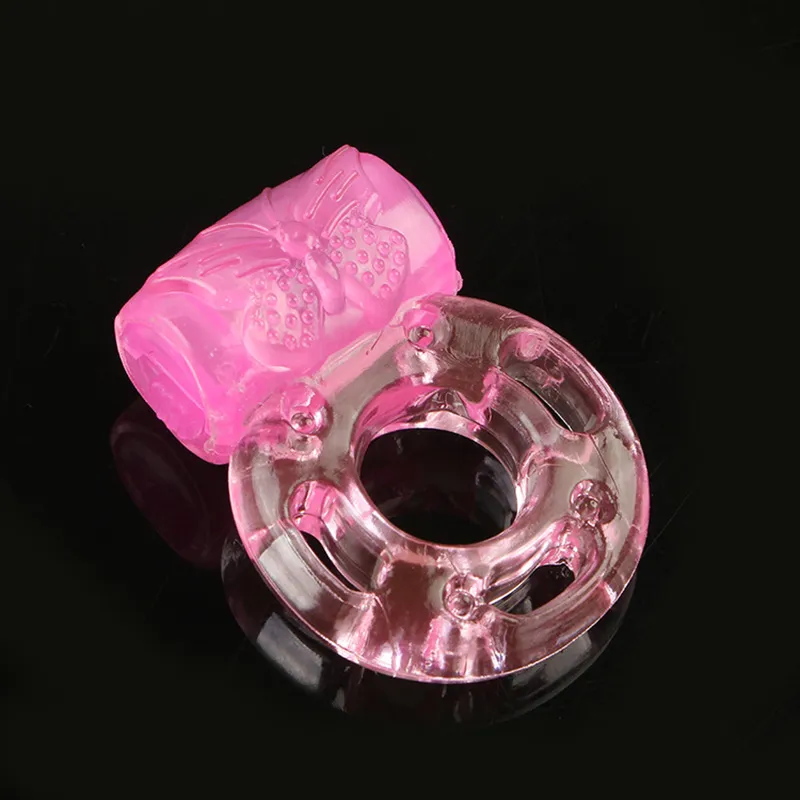 Penis Ring Vibrator Silicon Vibrating Penis Rings Adult Sex Toys For Man Woman Relaxing