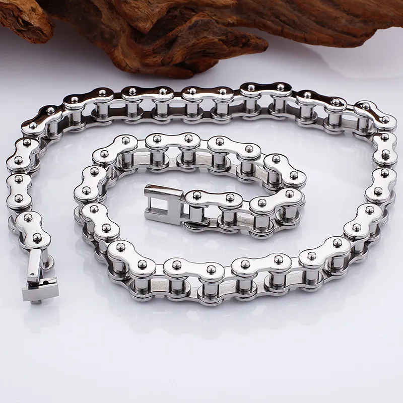 Bicycle Necklaces For Men 550MM 2018 Polished Stainless Steel