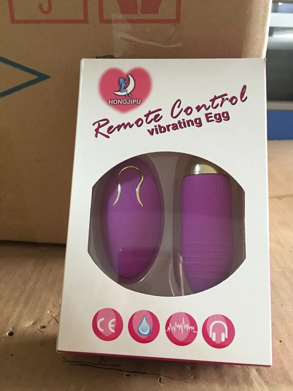 Ovo de vibração sem fio do amor, controlo a distância, impermeável, 10 velocidade, produto do sexo recarregável de USB