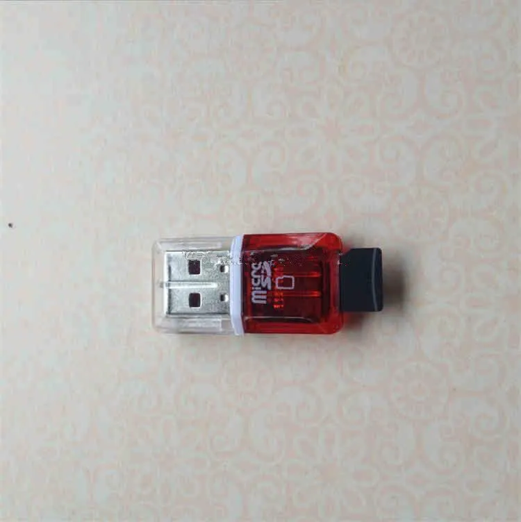 جديد عالي السرعة الشفافة USB 20 TF فلاش TFLASH الذاكرة MICRO MICRO SD ADAPTER ل 2GB 4GB 8GB 16GB 32GB 64GB TF 7678615