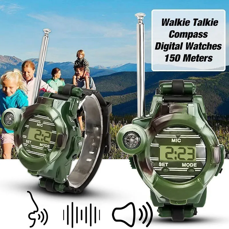 Montre Talkie-walkie, Montre Jouets De L'armée Pour Enfants