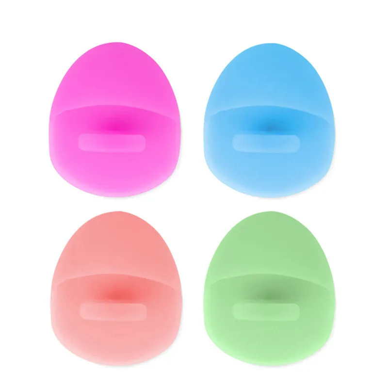 Super Soft Silicone Face Cleanser And Massager Brush Manual Facial Cleansing Brushes Handheld Mat Scrubber For Sensitive Dry Skin Cepillo Masajeador Facial