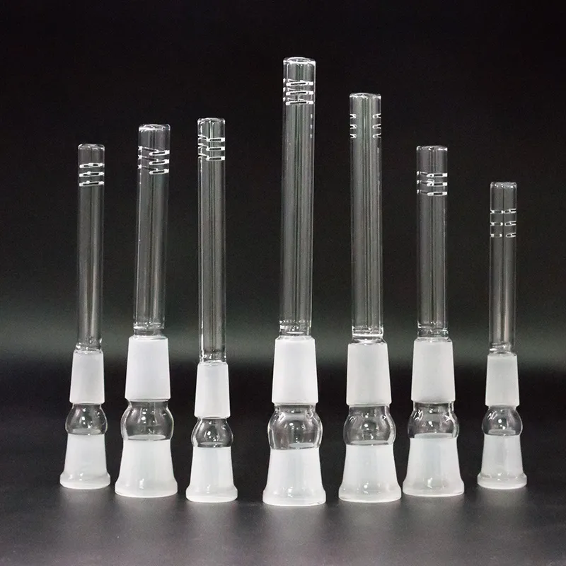 smoking accessories 18mm 14mm Diffused Glass Downstem to female jointed water pipe or dab rig for bong oil rigs