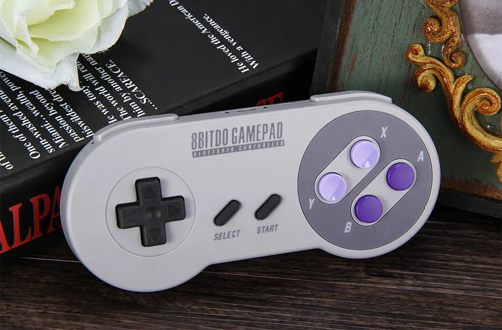 8Bitdo SNES30 Pro بلوتوث اللاسلكية تحكم جويستيك كلاسيك ل iOS الروبوت غمبد PC Mac Linux PK FC30 Pro