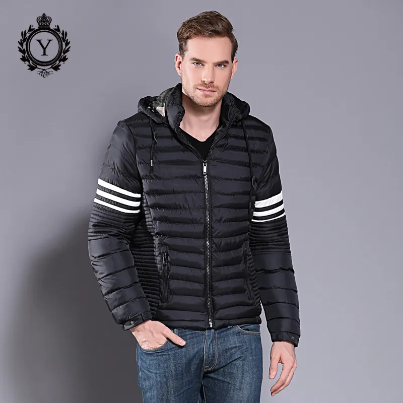 COUTUDI 2018 Veste D'hiver Hommes de Haute qualité Coton Rembourré À Capuche Marque veste De Mode Épais Outwear Hommes Chaud Parkas