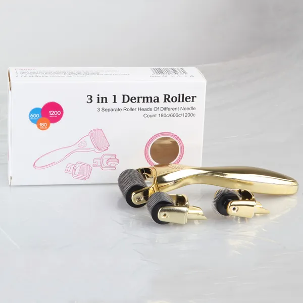 Skönhetsutrustning Micro Needle Skin Roller Derma Roller Dermatology Therapy Microneedle Dermaroller för kropp och ansikte hudstrakt IFT-maskin