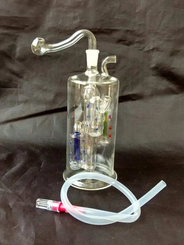 Le nouveau narguilé BBK Bangs en verre en gros Brûleur à mazout Conduites d'eau en verre Plates-formes pétrolières sans fumer