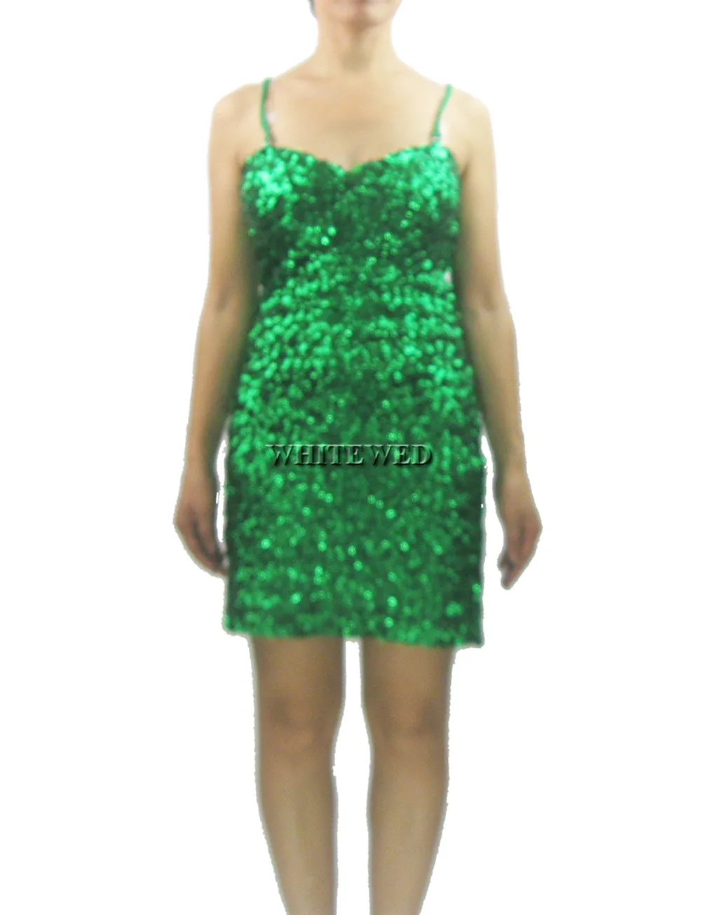 Guldgrön lila vit silver ärmlös sparkly kort glitter sequin club wear mini party klänning för kvinnor junior