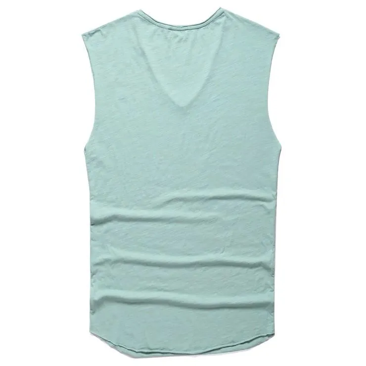 2018 Tank Top Men Undershirt Marka Wysokiej Jakości Kamizelka Męska Kamizelka Casual Odzież Singlety Męskie Lato bez rękawów