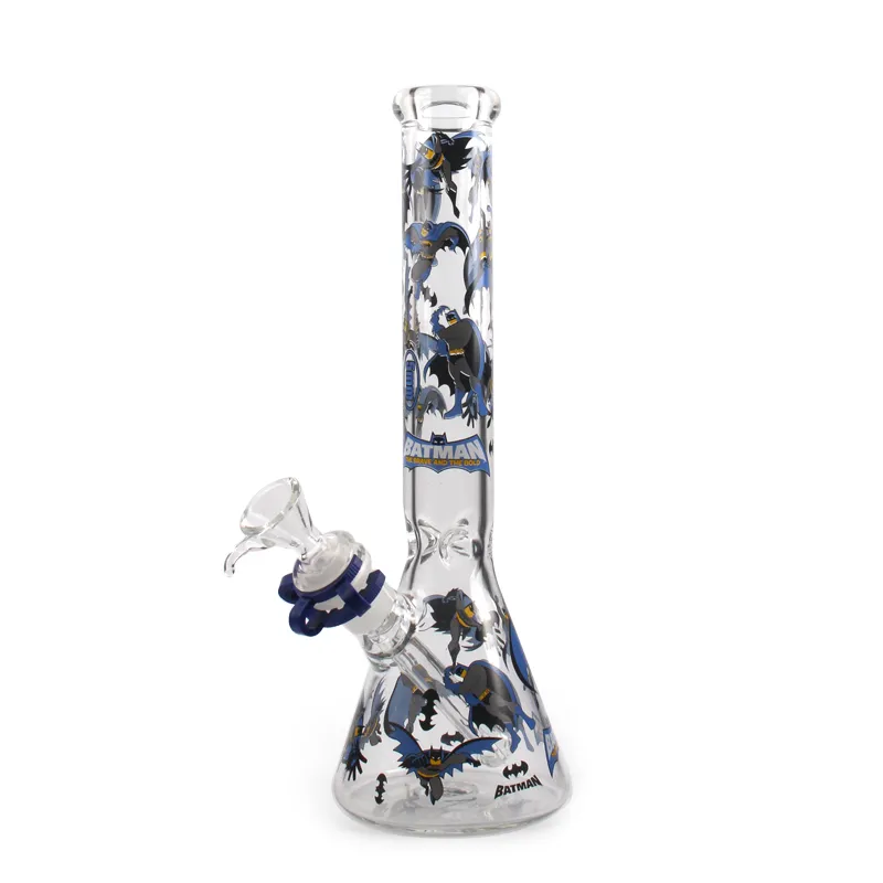 4 style glass bong water pipe beaker bong oil rigs 10 inchs water pipes glass bubbler