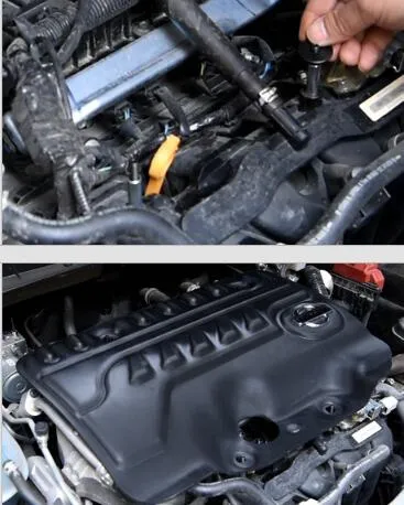 Plaque de protection du moteur de voiture en acier et plastique de haute qualité, couvercle anti-poussière pour Nissan kick 201720184636589