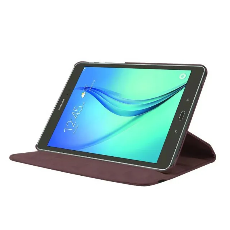 360 Obrotowy skórzany etui do SAMSUNG Galaxy Tab E 9,6 cala z funkcją stoiska dla SAMSUNG SM-T560 SM-T561 Pokrywa tabletu