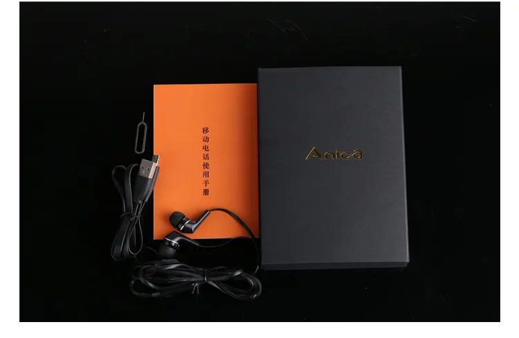 Original Anica A7 Telefon mit Super Mini Ultradünne Karte Luxus MP3 Bluetooth 163 Zoll Zoll Staubdicht Stoßfest Handys7003144