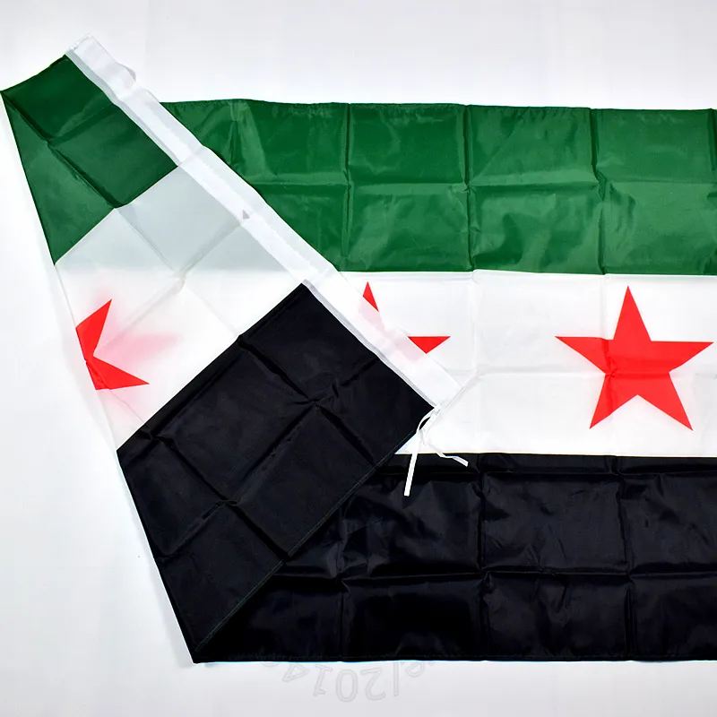 Republic of Syria Syrian Arab Flag 3X5FT 100% Polyester Free
