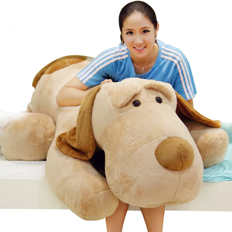 ジャンボロングイヤードッグぬいぐる玩具ビッグ動物枕の枕の誕生日バレンタインデーギフト110cm 140cm DY50483