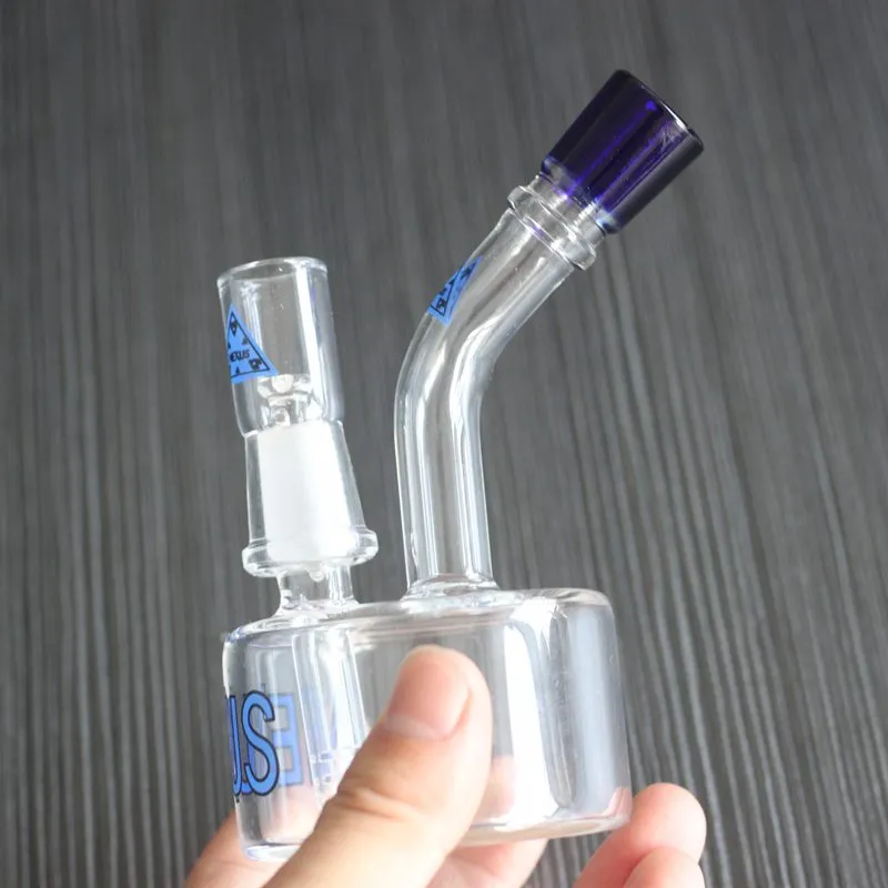 Bongs de vidro Sidecar NEXUS de alta qualidade queimador de óleo percolator equipamento de vapor borbulhador de vidro equipamento de vidro tubo de água 14,4 mm junta