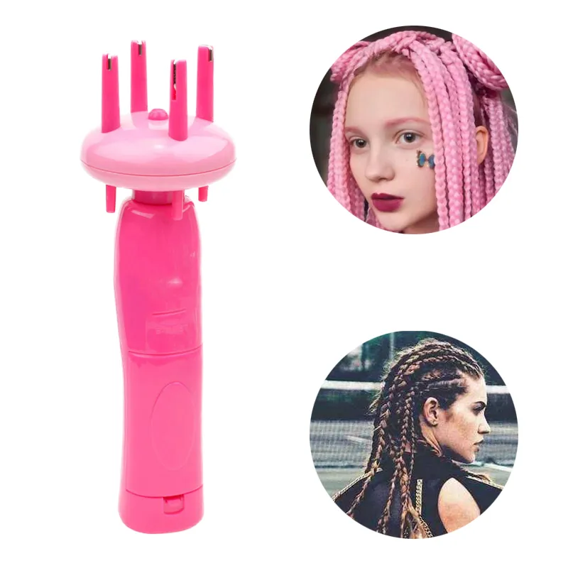 Eletrônico Automático DIY Penteado Fazenda Ferramenta Máquina Máquina De Cabelo Cabelo Rolo Twist Kit Kit Gadget para Mulheres