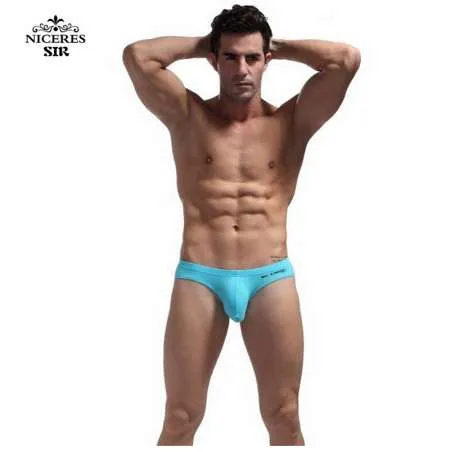 Brave Person Sexy Mannen Ondergoed Slips U Convex Big Penis Pouch Design Wonderjock Mannen Katoenen Slips voor Man Bikini Hot Koop 1130