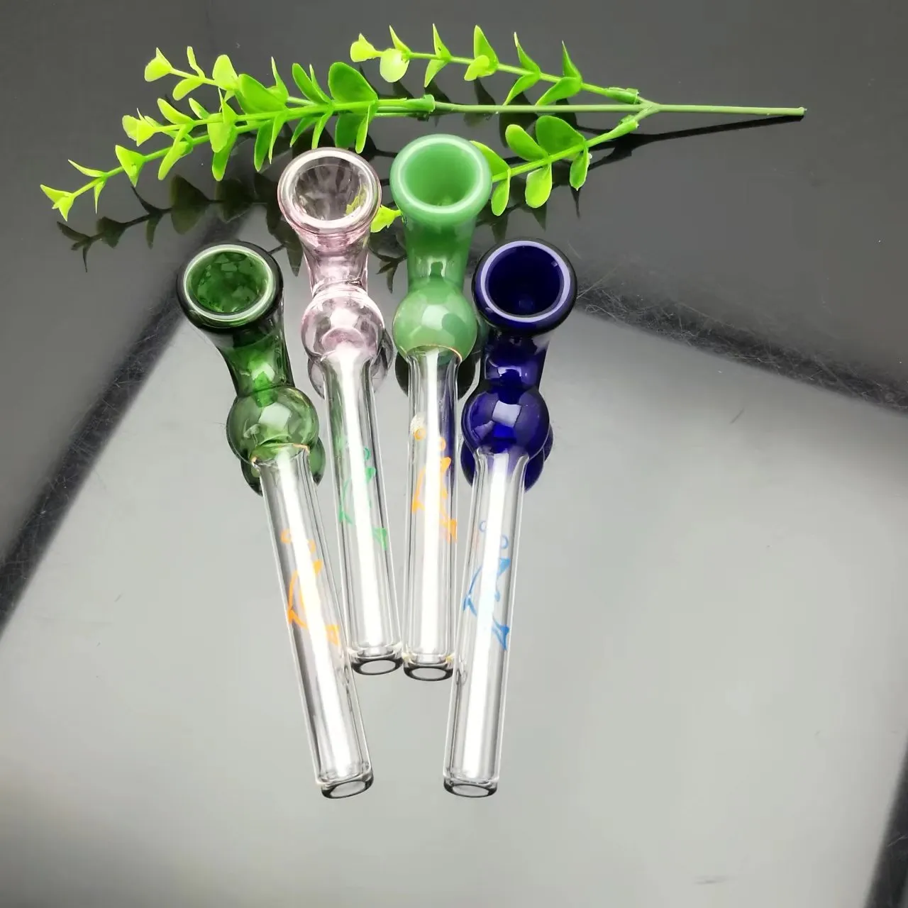 Coloured dolphins in love with new glass fovea Wholesale Bongs Oil Burner Pipes Water Pipes