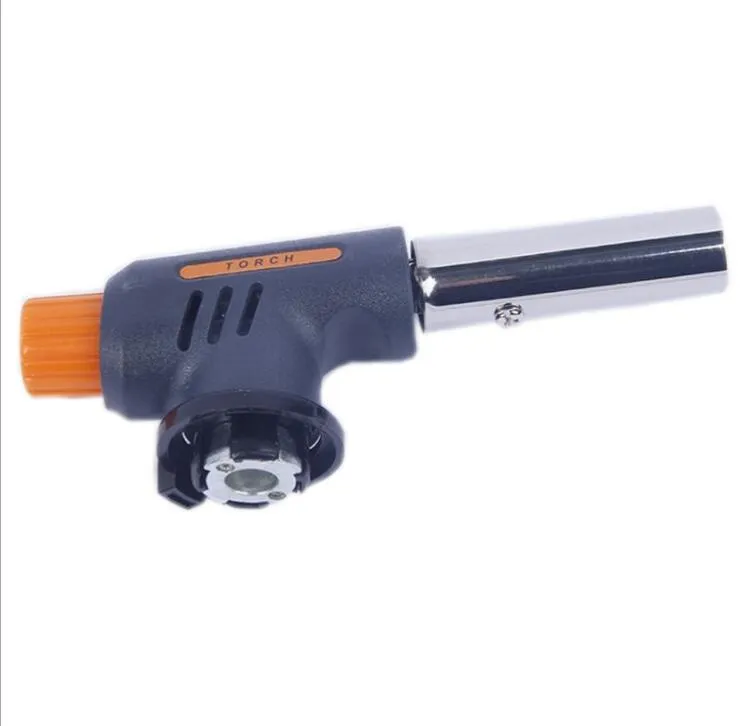 BBQ Blowtorch Кулинарные зажигалки Паяльная бутановая газовая горелка Flame Auto Hegition Blow Jet Leaching Сварка горящий Отопление Кухонный инструмент 3 Стили