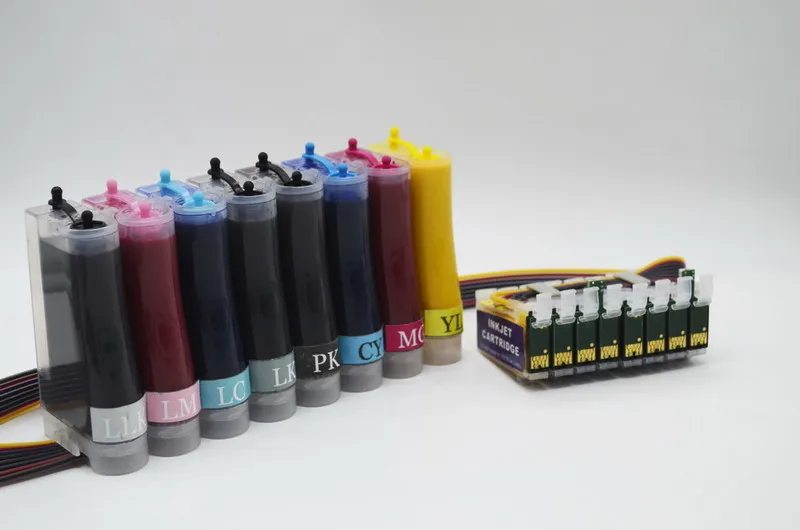 hyd R2880 pigment ink ciss for epson photo r2880 8colorset inkjet printer t0961t0969 ciss with auto reset chip