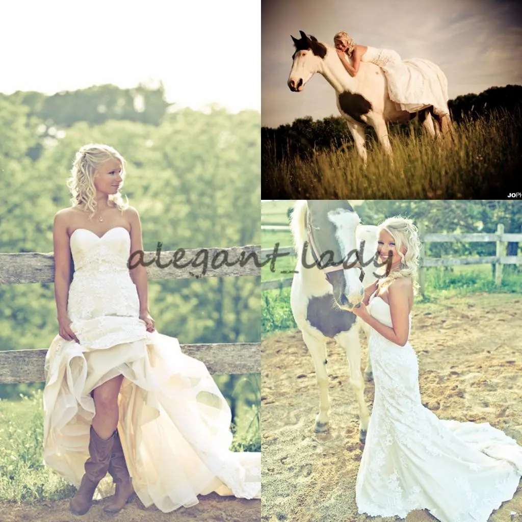 country wedding dresses with boots