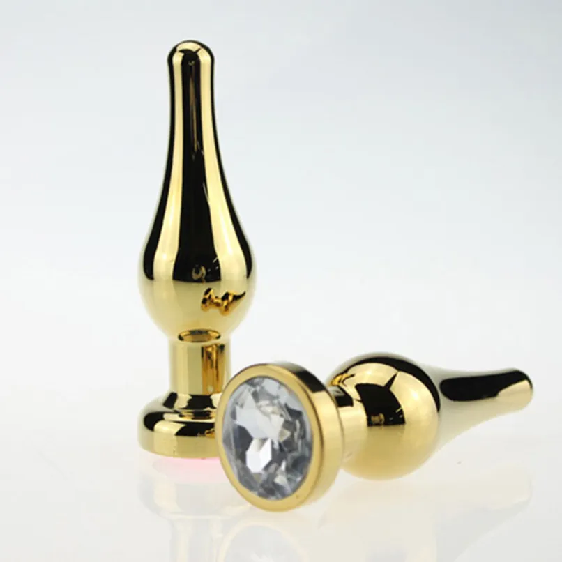Metal Anal Beads Plug Small Gold 10x3 Cm Metal Butt... From Zhengrui09,  $6.87 | DHgate.Com