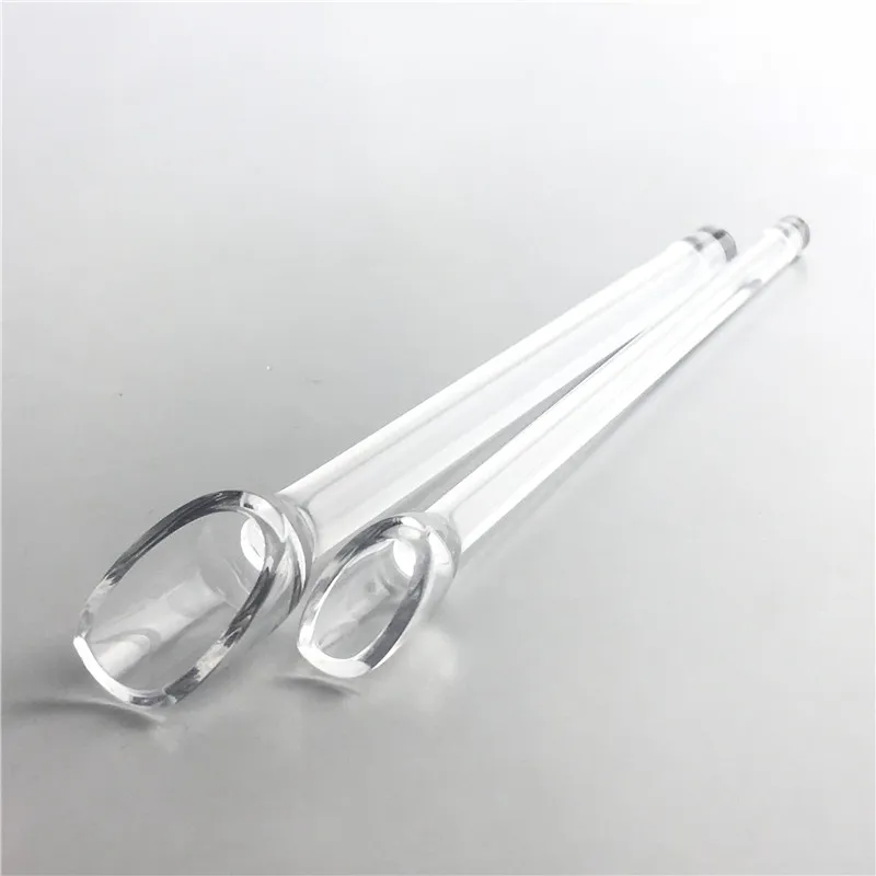 Limited Edition Quartz Diamond Shovel Wax Oil Dab Dabber Hookah Tool with 5 Inch XL XXL Quartz Bucket Shovels for Smoking